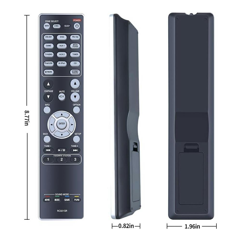 RC021SR Пульт дистанционного управления для усилителя Marantz Работающий от батареек Сменный контроллер