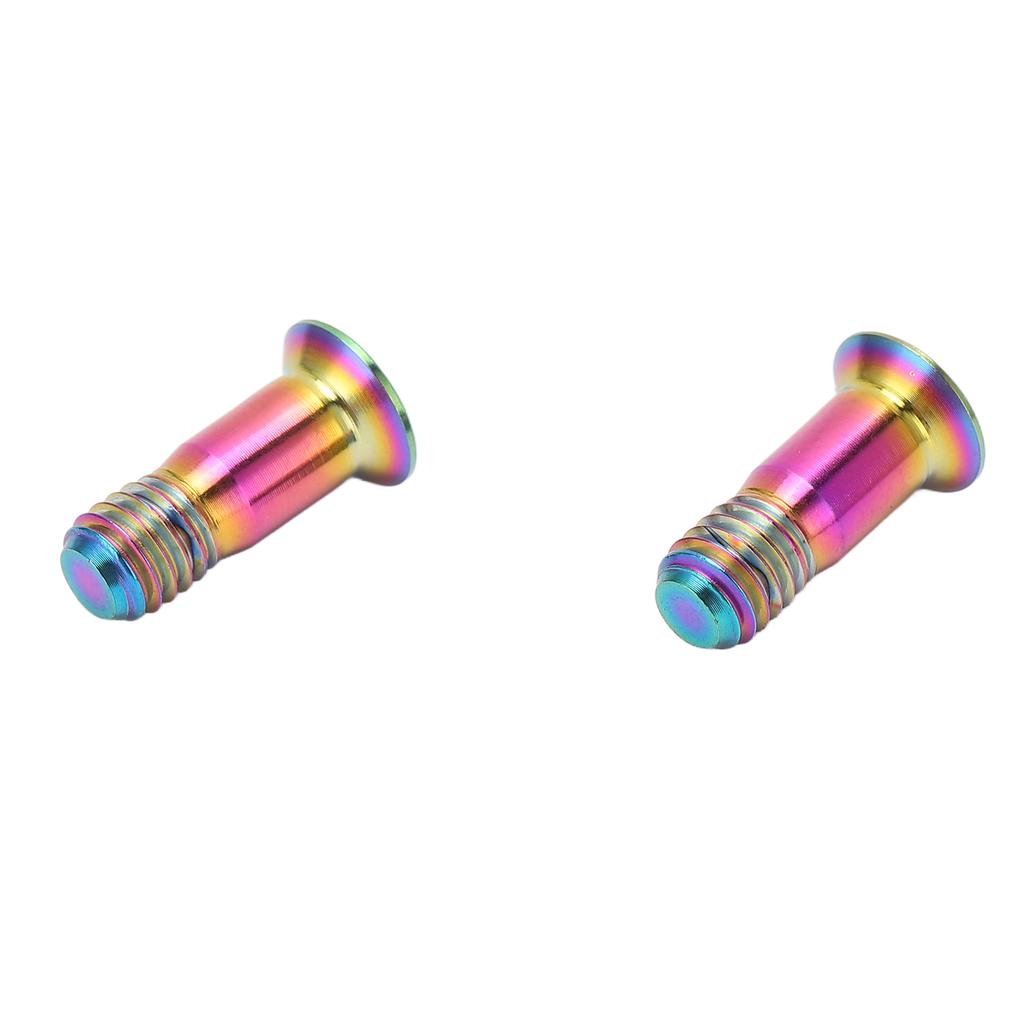 RISK 2Pcs M5x14.2mm Bicycle Rear Derailleur Bolts Bike Shifter Guide Roller Screw Bike Screws for