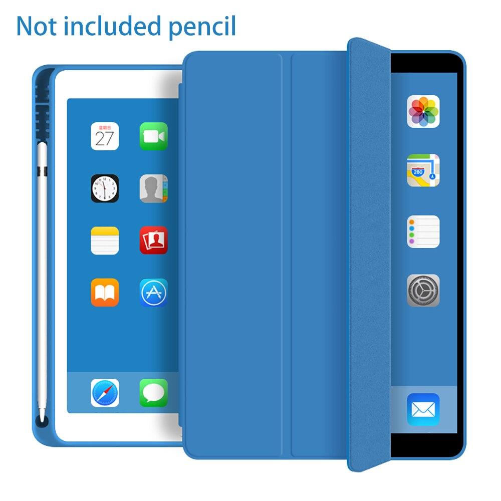 Кожаные чехлы-карандаши для iPad Pro 12,9, чехол 2022, чехол Funda для iPad Pro 11, 2020, Air 4, чехол Mini 6, 2021, чехол 9, 8 поколения, защитная крышка 10,2