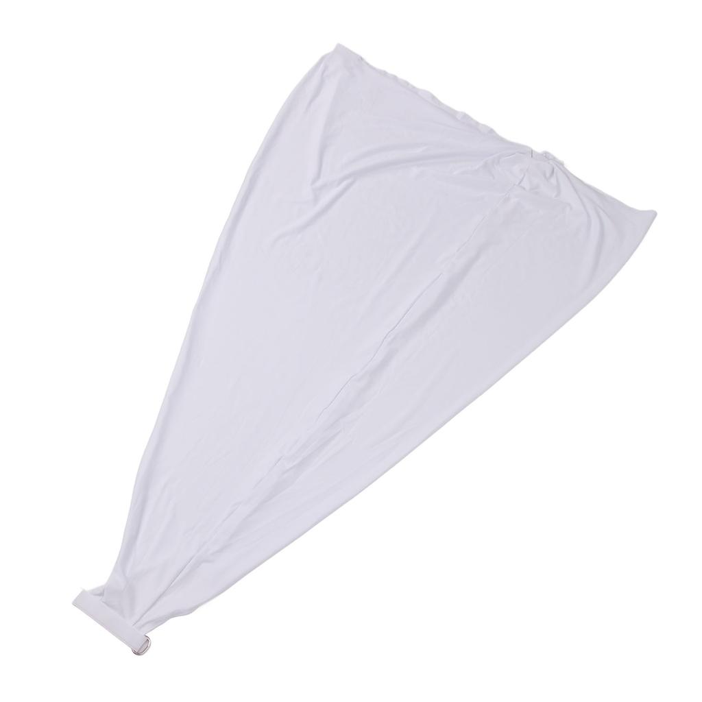 Speaker Stand Cover DJ Tripod Stretch Skirt Adjustable Stretchable Polyurethane Fiber Skrim White