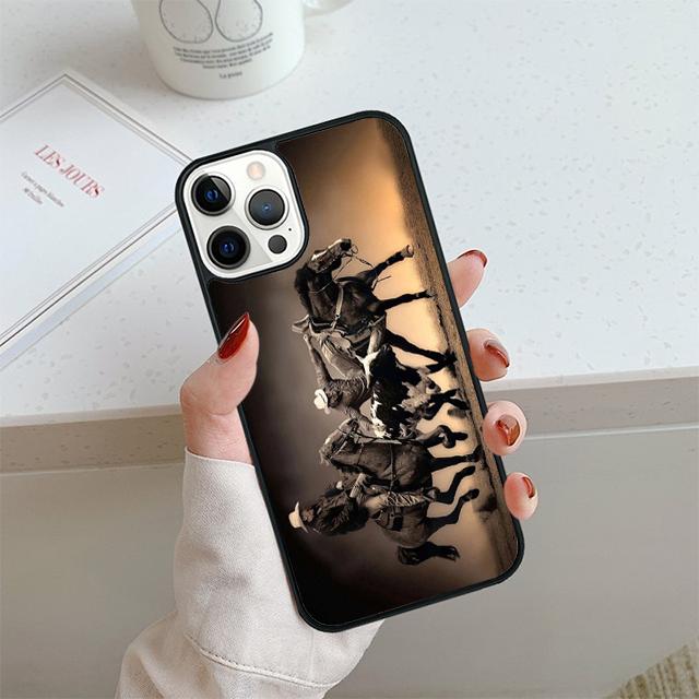 Чехол для телефона Родео Ковбой Лассо Для iPhone 17 Air 14 15 16 16e 13 12 Max Чехол Для Apple 14 15 16 16e 11 Pro Max Plus Coque