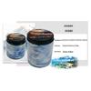 Романтическая ручная песочная живопись Ароматическая соевая свеча в стакане - Бездымная, для Дней Рождения и Свадеб