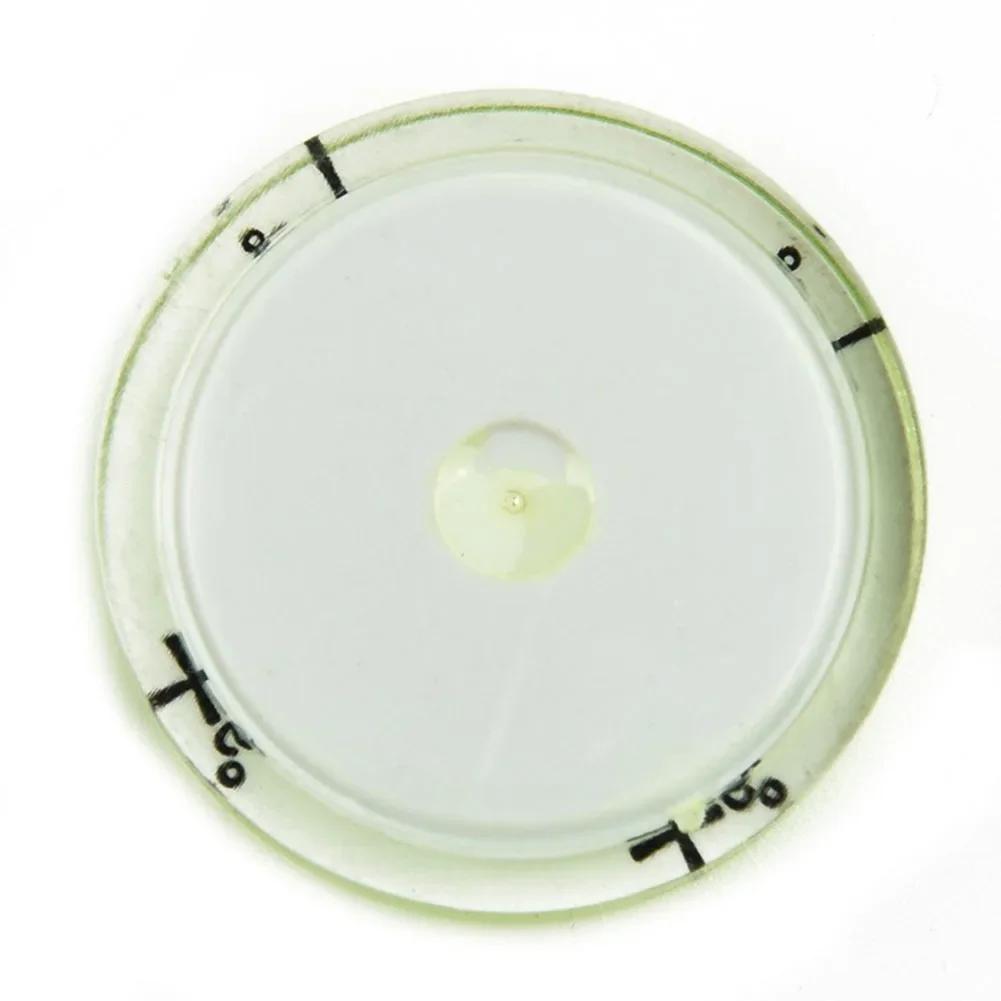 2pcs 32×7mm Horizontal Precision For Spirit Bubble Degree Mark Mini Bubble Level Level Metal With Scale