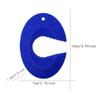 Silicone Child Safety Door Stopper C-shaped Design Finger Pinch Guard Door Block Set  Bedroom