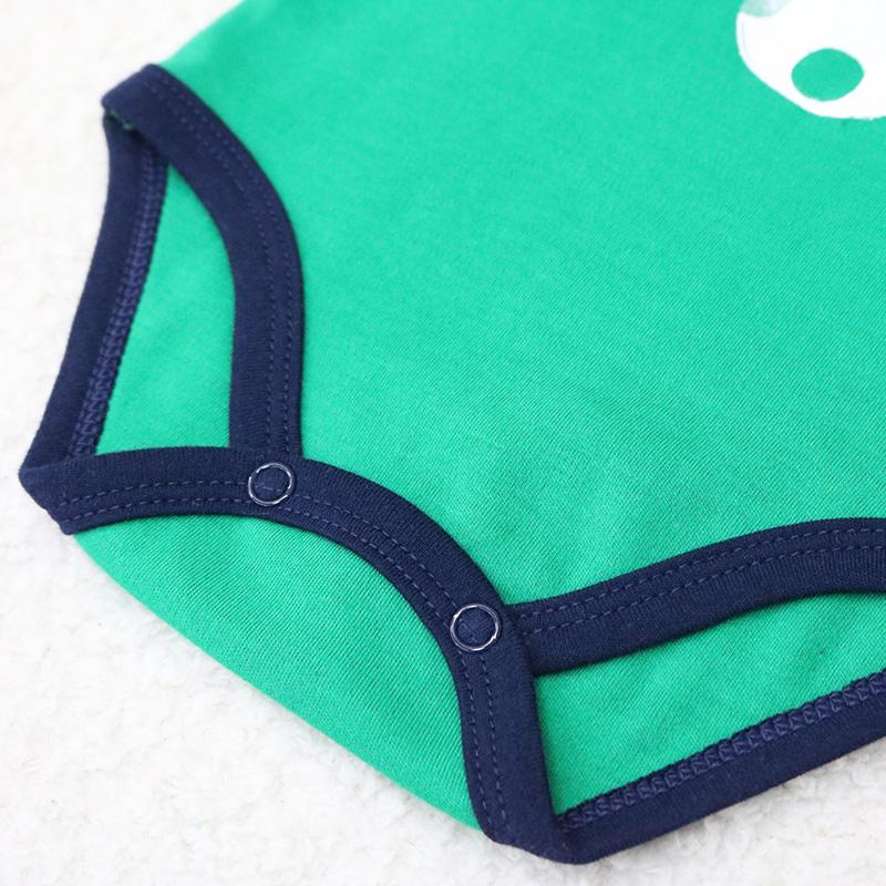 Комплект хлопковой одежды для новорожденных мальчиков и девочек, комбинезон, брюки, 2 шт./компл., спортивная одежда, комбинезон на кнопках, теплая рождественская одежда из двух предметов