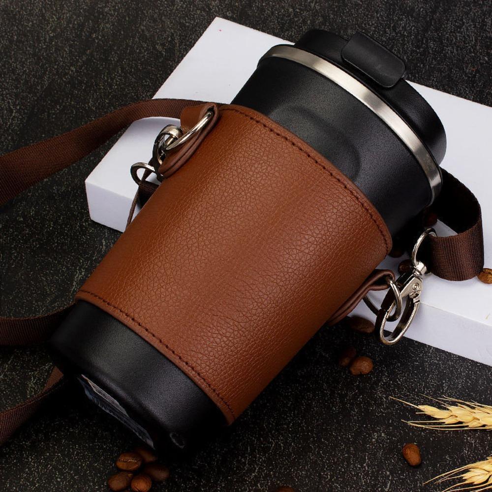 with Strap Water Cup Bag Portable Tumbler Carrier Pouch Hot Sale Cup Protective Cover  Hiking