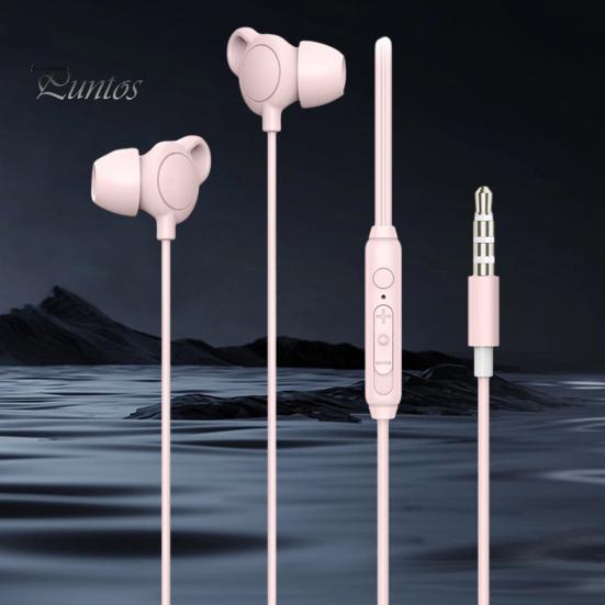 Проводные наушники-вкладыши с шумоподавлением, супер удобные регулируемые микрофонные наушники 3,5 мм/Type-C со звуком HiFi