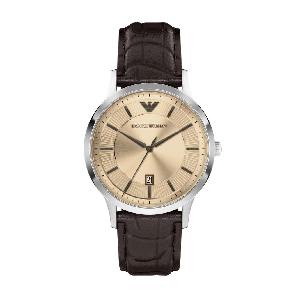 Emporio Armani Watch Men's Analog Leather AR11783