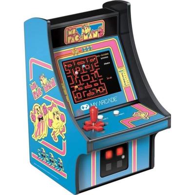 Мини-аркадный автомат Ретро - My Arcade - Ms PAC-MAN - Цвет Синий - Лицензия Pac Man - Платформа Ретро-консоли
