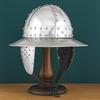 Hand-Forged Steel Kettle Hat Helmet Medieval Knight Armor Replica