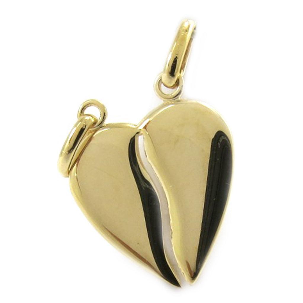 Altesse [L5334] - Позолоченный кулон «Родственные души» - 12x12 мм