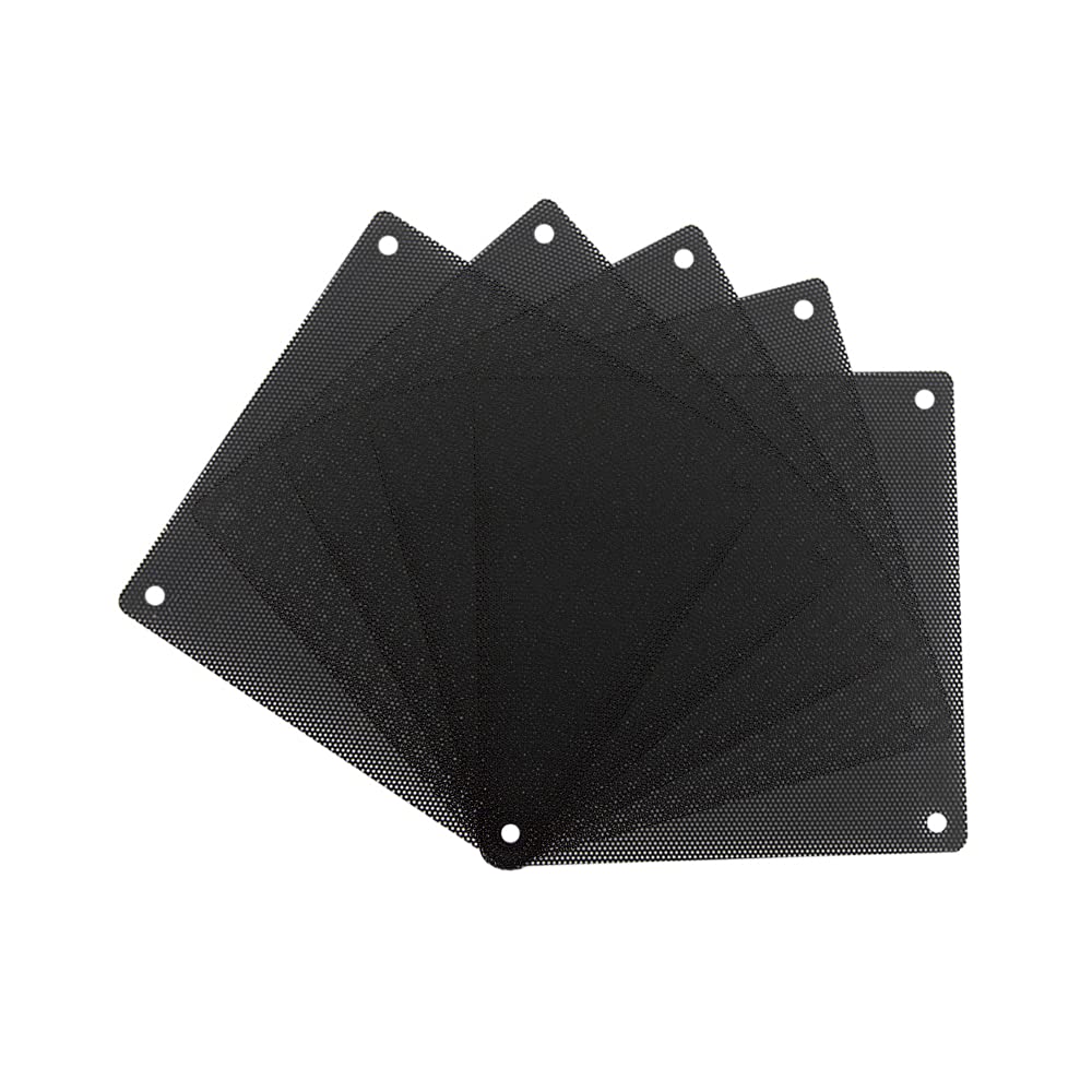 PC Dustproof Grille Mesh 120mm X 120mm Set of 10 Replacement Case Fan Fan Filter Dustproof Mesh PC Fan Case PC
