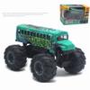 1/43 School Bus Monster Trucks Die Cast Toys Cars Models Metal Pull Back Play Vehicles for Kids Age 3 4 5 6 Year Old Boys Girls Toddlers Children