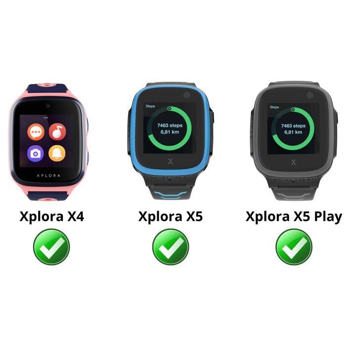 Зарядное устройство Совместимо с Xplora X5 / X5 Play / X4 - USB-кабель 1 метр Замена Адаптера Зарядка Часов Phonillico®