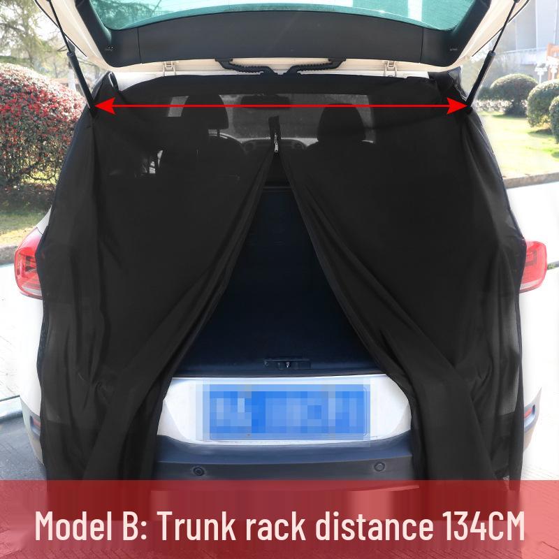 Автомобильная сетка-шторка от насекомых и солнца для задней двери и двери багажника