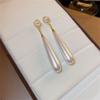 Fashion Retro Water Drop Pearl Dangle Earrings  for Women Girl Gift Jewelry Wholesale