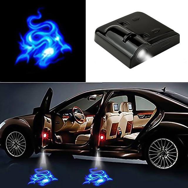 Для Renault Captur Clio Duster Espace Koleos Logan Megane Laguna автомобильный светодиодный логотип двери Добро пожаловать лазерный проектор теневой свет
