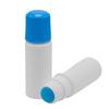 Бутылка с белой лекарственной жидкостью емкостью 30 мл с синим губчатым аппликатором
