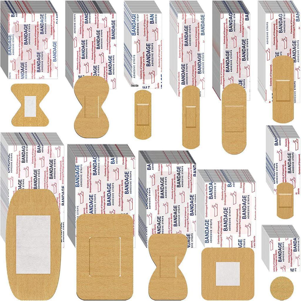 Customized Breathable Elastic Fabric Band-Aids, Butterfly-Shaped, Various Sizes for Fingertip Joints