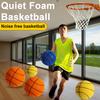 Silent Basketball Foam Dribbling Indoor Toy Noiseless Impact-Resistant Training Ball Quiet Bounce No Noise Basketball Activities Gift for Kids
