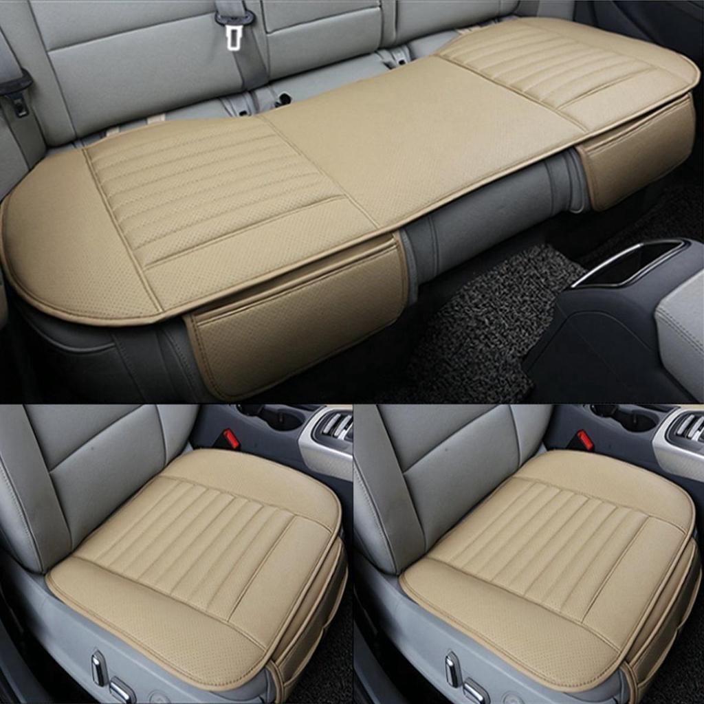 SEAMETAL Защитный чехол для автомобильного сиденья из ПУ кожи Автомобильная подушка-сиденье Коврик для салона автомобиля Грузовик Внедорожник Минивэн