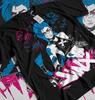 Футболка Jinx Arcane Японское аниме Мультфильм Jinx Arcane Графическая футболка Все размеры