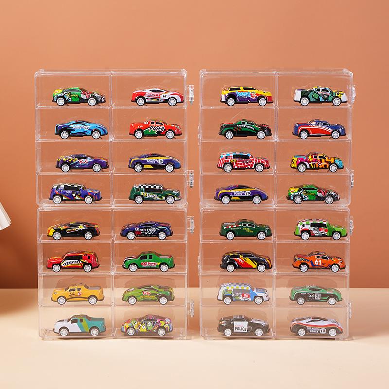 Акриловая коробка для демонстрации и хранения автомобилей Hot Wheels Tomica