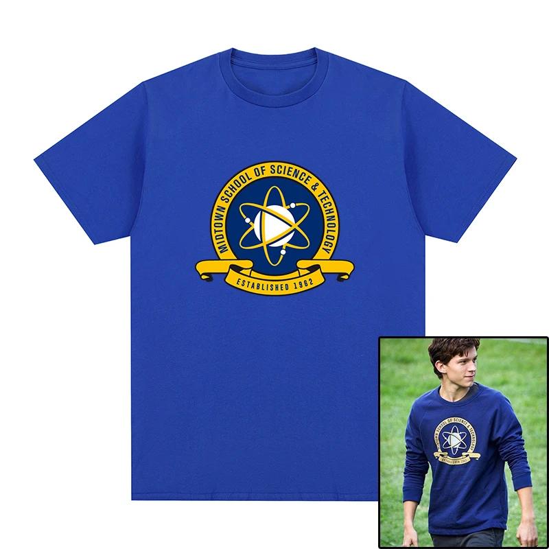 Tom Holland Tshirt midtown high school Science and Technology Cotton Men T shirt New TEE TSHIRT Womens Tops