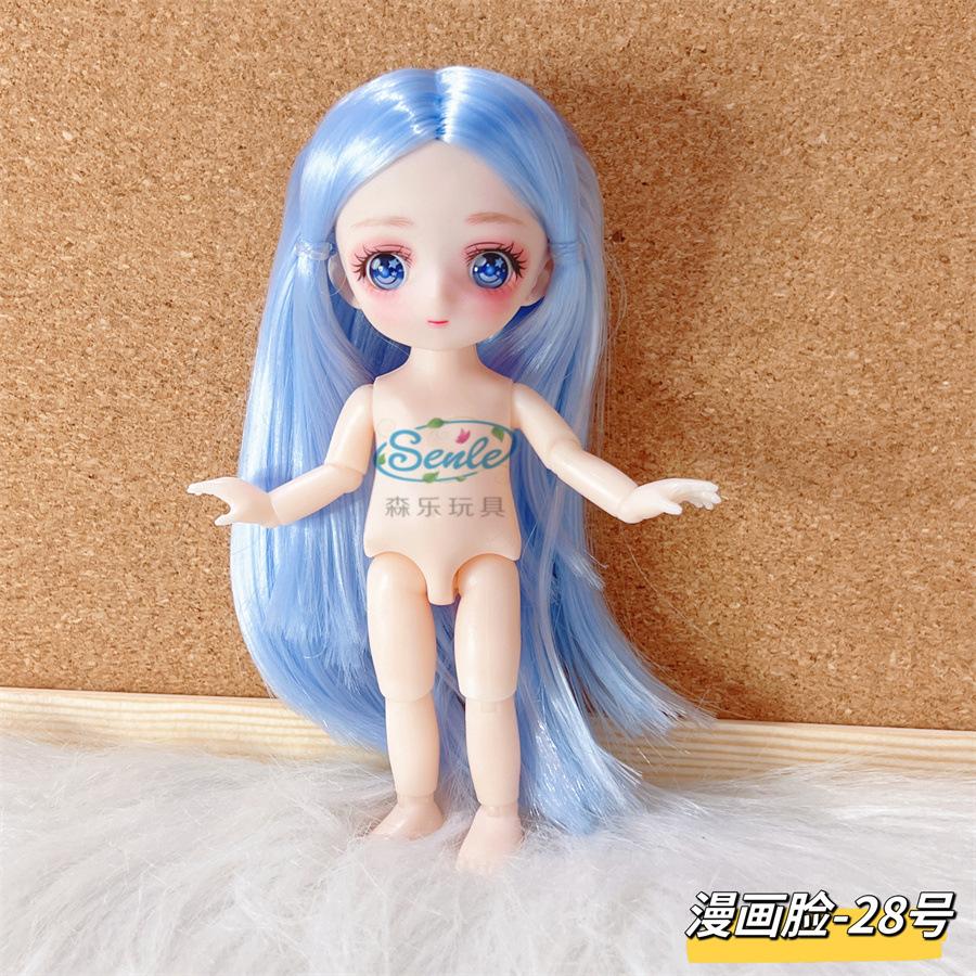 16 см 23 см Милая Аниме Кукла 1/8 BJD Многосуставная Кукла Кукла для Переодевания для Детей
