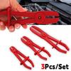3 Pcs Brake Clamp Pliers Tool Plastic Line Clamps Pinch Pliers Durable Water Line Clamp Pliers Car