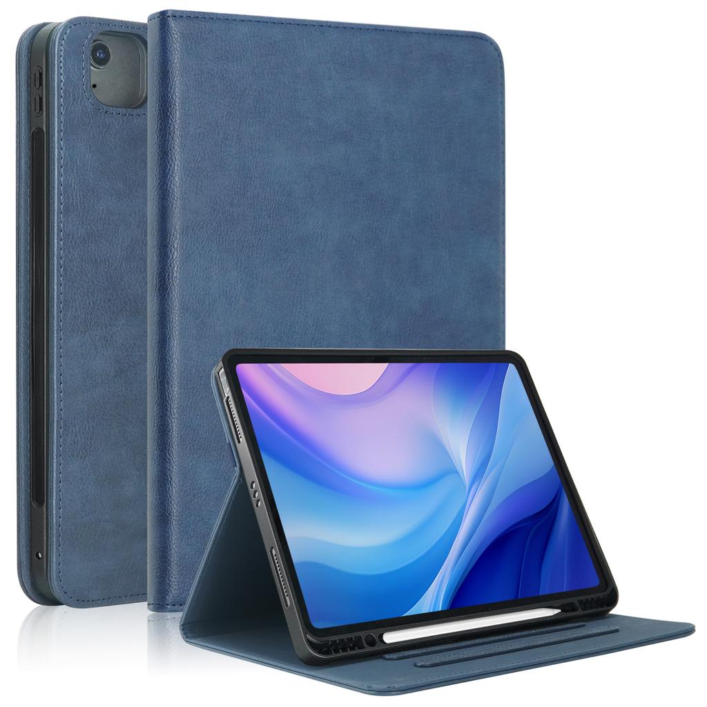 Для iPad Эйр 13 (2025)/(2024)/Про 13 (2025)/13 (2024)/Про 12.9 (2022)/(2021)/(2020)/(2018) Кожаный чехол для планшета