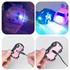 1 Set Mini Car Toy with Protective Cover Cartoon Shape Creative Miniature Anti-interference Drift Toy Rechargeable Watch Remote Control Racing Car Toy