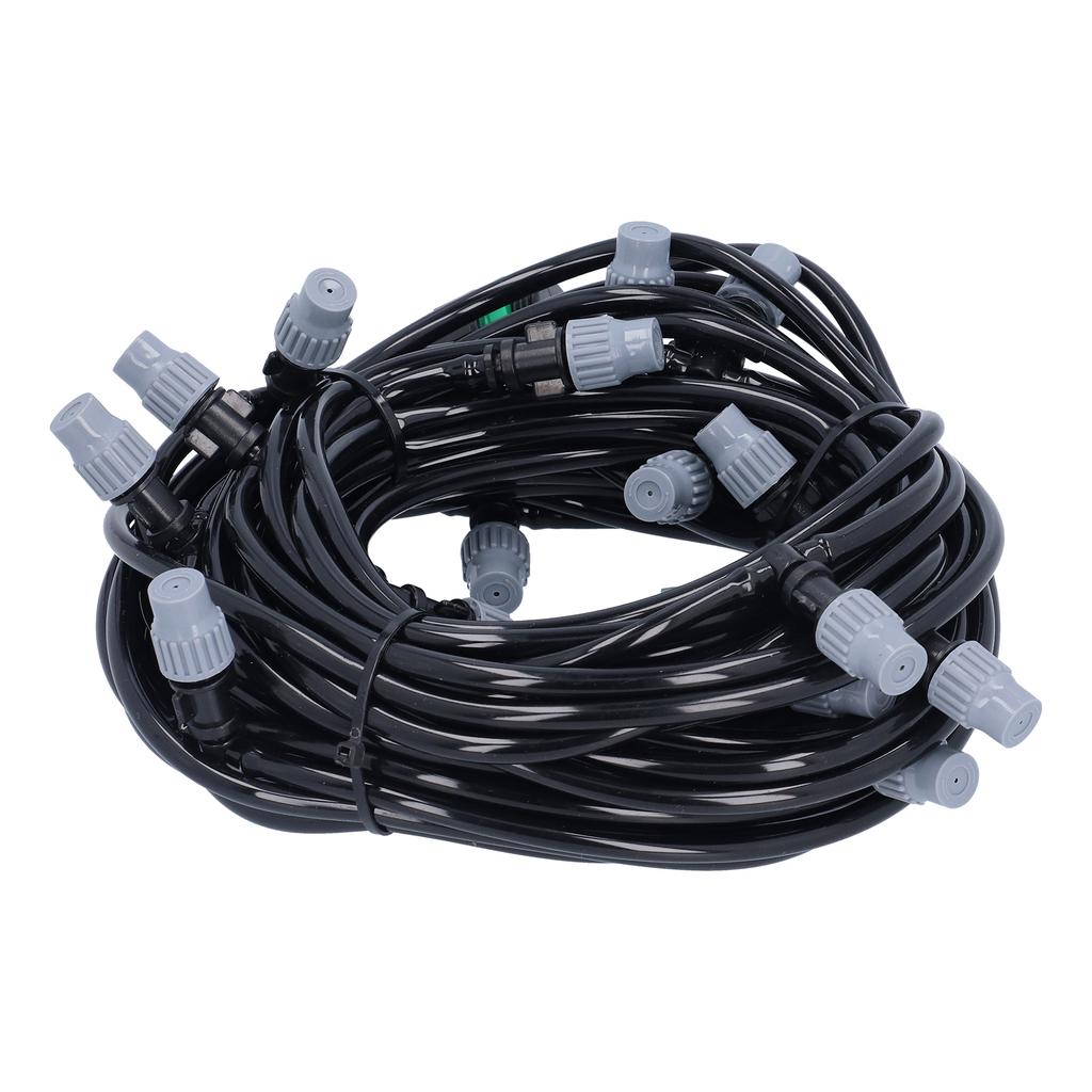 15 м / 49,2 фута 4/7 система ирригационных труб с 20 распылительными головками для садового сельского хозяйства