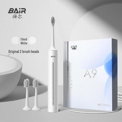 BAIR A9 Умная звуковая перезаряжаемая электрическая зубная щетка Штепсель CN (адаптер в комплекте)