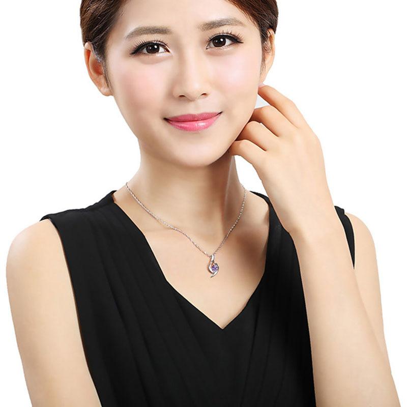 Ожерелье из стерлингового серебра 925 пробы, серебряные аксессуары, мягкий кулон для женщин, корейские аксессуары