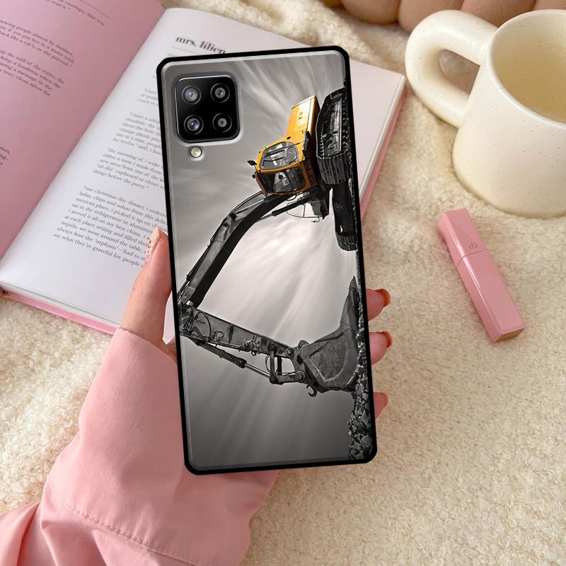 Чехол-экскаватор для Samsung Galaxy A54 A34 A14 A13 A12 A22 A32 A52 A72 A51 A71 A53 A52S Задняя крышка