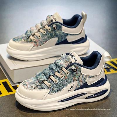 Женская повседневная спортивная обувь с мягкой подошвой 2024 года на осень/зиму — идеальный вариант для учеников младших классов, поездок на работу и в качестве универсального стиля