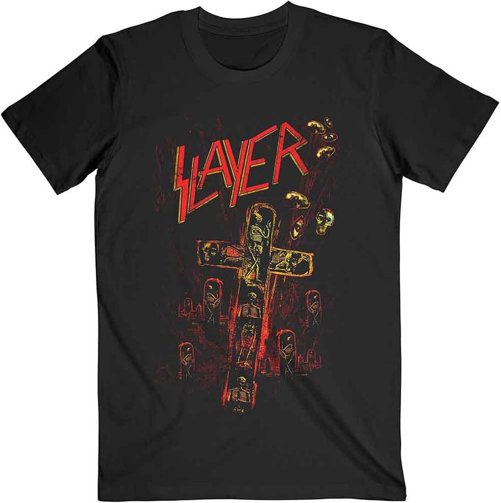 Футболка с логотипом группы Slayer Blood Red
