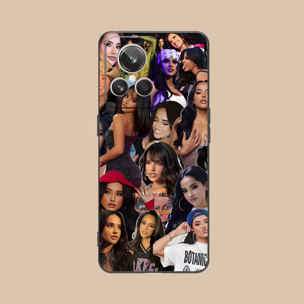 Модный матовый чехол из ТПУ Becky G для мобильного телефона Realme GT 8 Neo Pro C75 73 71 C67 65 C55 53 C35 31 C20 15 Цветная крышка