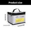 Fireproof Battery Bag Guarding Case Durability for Safe Storage and Transport of Batteries