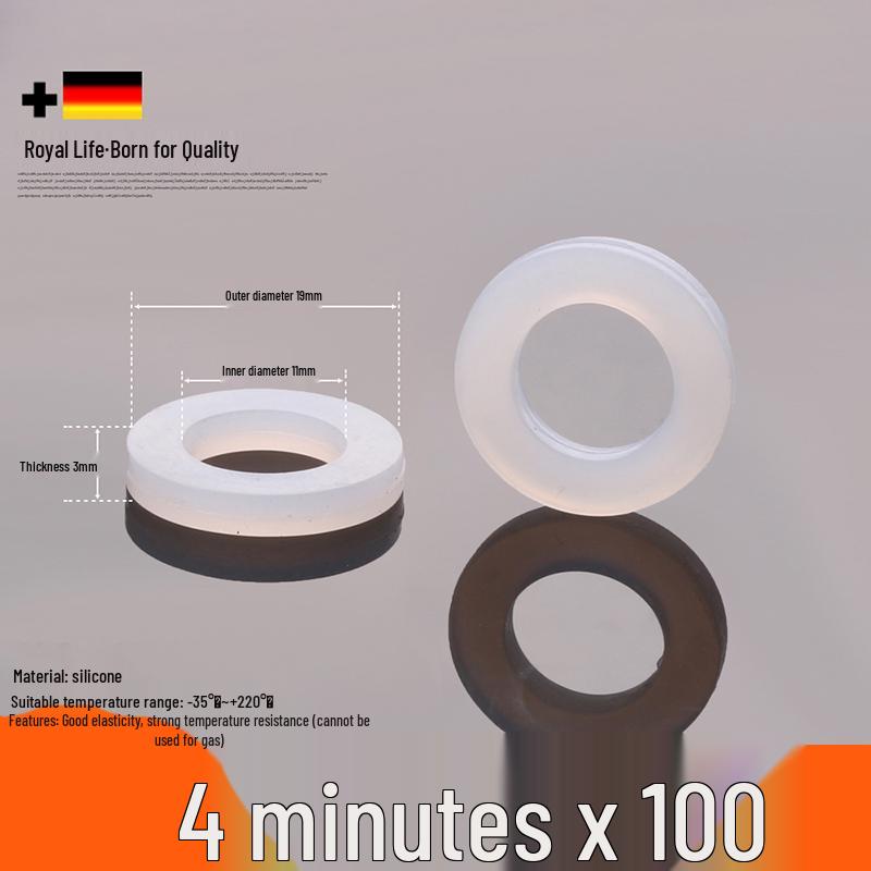 Силиконовая резиновая шайба 1 дюйм для водопроводных труб и счетчиков