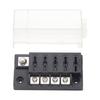 32V DC 4-Way Compact Fuse Box ( Single Side Entry Wiring )