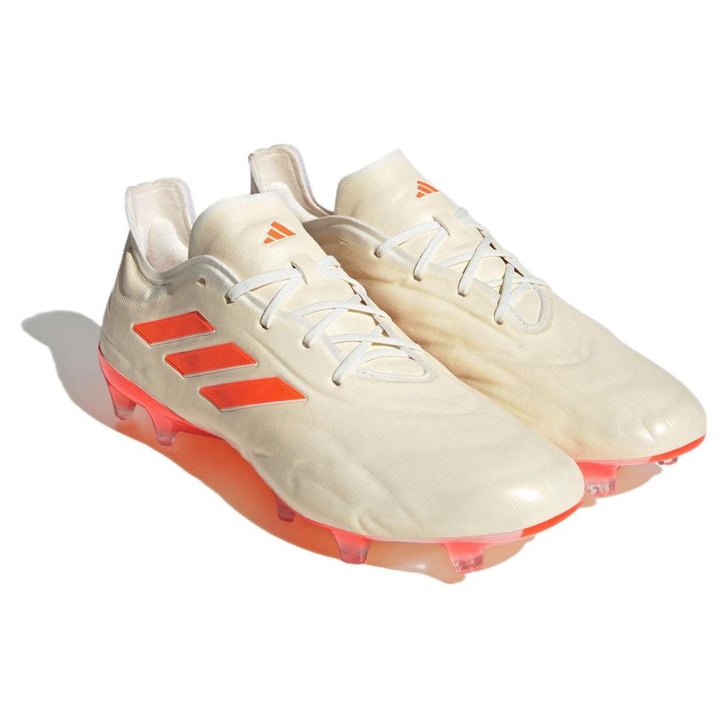 adidas Мужские кроссовки Copa Pure.1 FG Heatspawn Pack Cream Off-White Team-Solar-Orange HQ8903