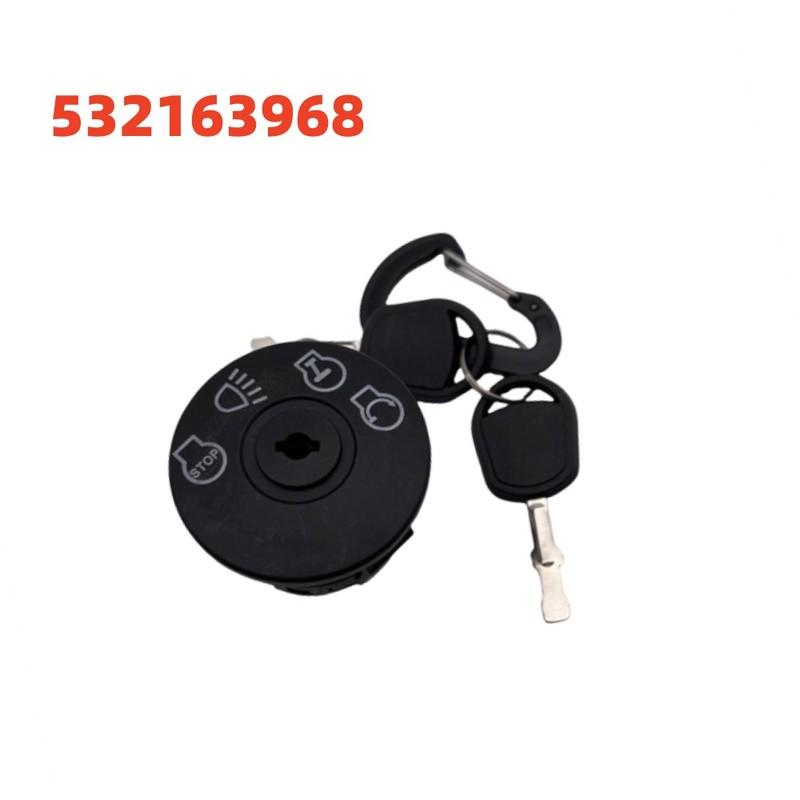 7 Pins Lawn Mower Starter Ignition Switch with Keys 532163968 163968 175442 925-1741 725-1741 For John Deere L120 L130 G110 Ly18