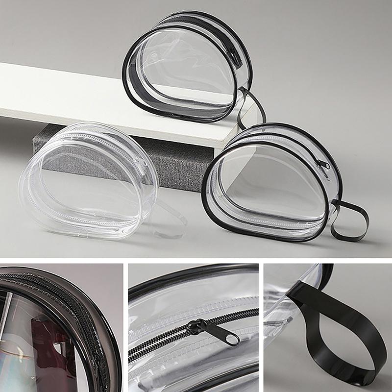 ПВХ прозрачный нагрудный мешок для хранения кукол, мешок для хранения пыли на открытом воздухе, водонепроницаемый органайзер для косметики, утолщенный кошелек