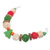 2025 Parrot Christmas Toy Budgie Chew Toy Christmas Decoration Hanging Bird Toy for Parrots