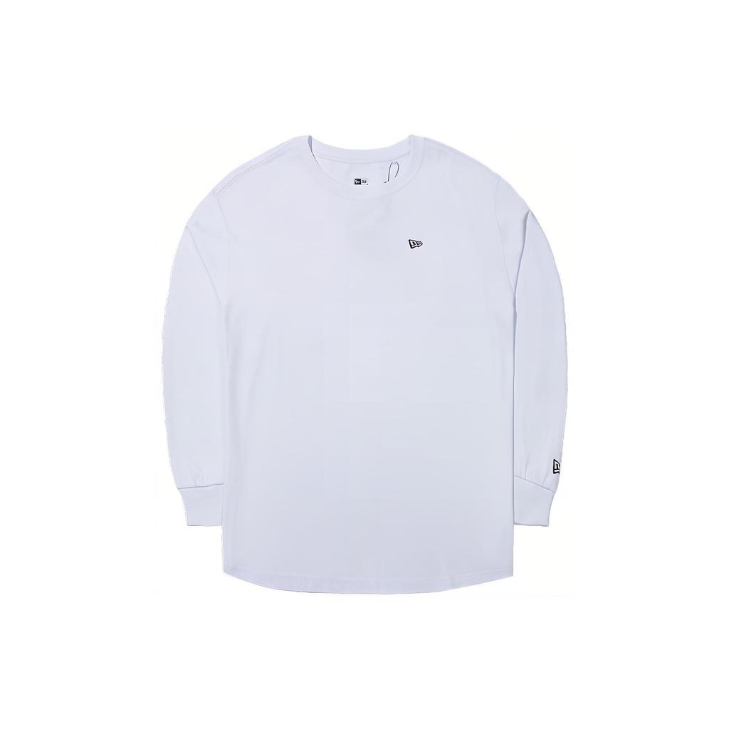 New Era FW23 Винтажный Колледжный Стиль Легкий Пуловер Свитшот с Круглым Вырезом Унисекс свитшот Белый 13789203