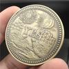 Skeleton Winged Angel Souvenir Coin Yes No Decision Flip Metal Divination Coin for Party Game Collection Creative Friend Gift