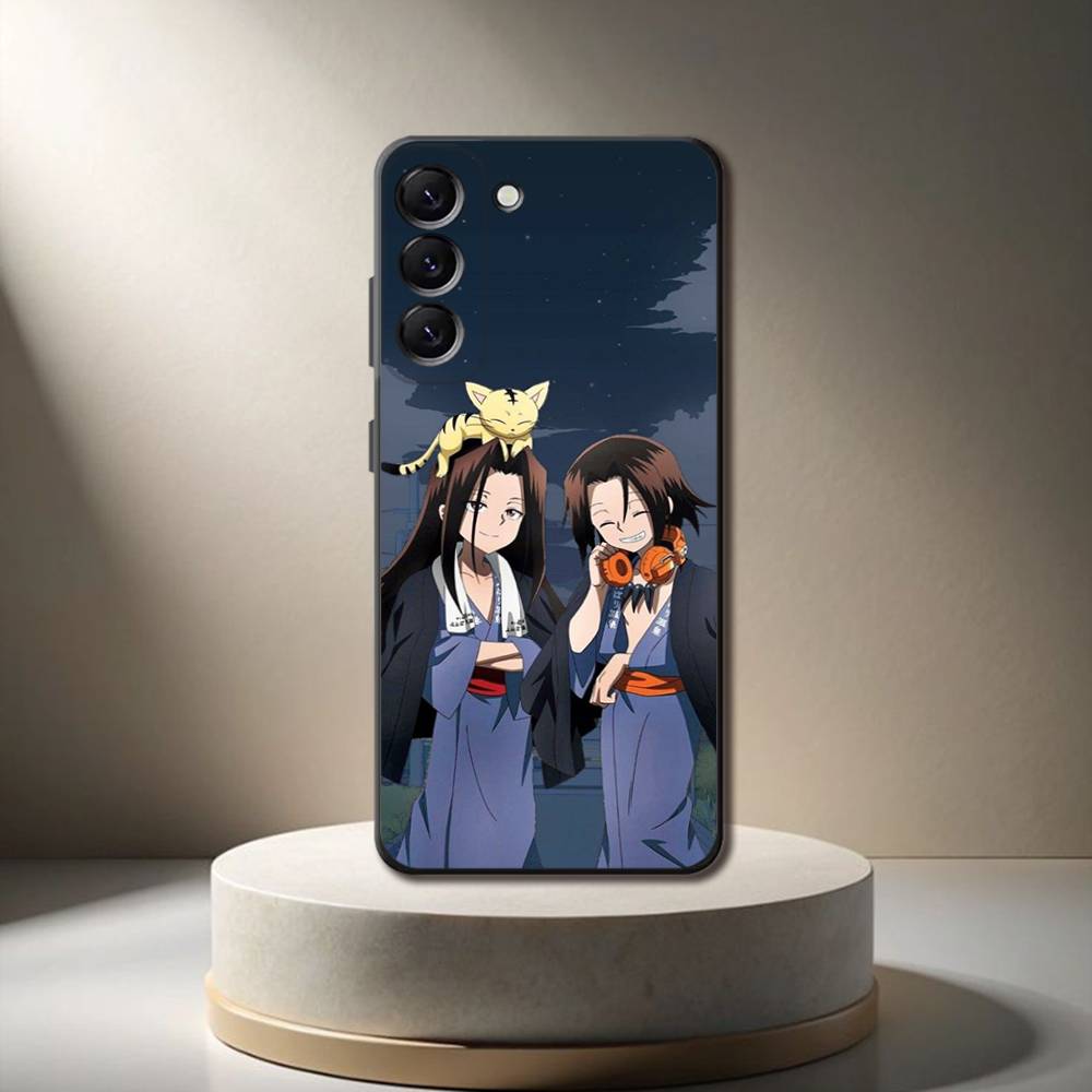 Чехол для телефона Аниме S-Shaman K-King для Samsung Galaxy A 73,72,51,53,52,71,22,5G,Note,J7,8,9 Мягкий Черный Чехол