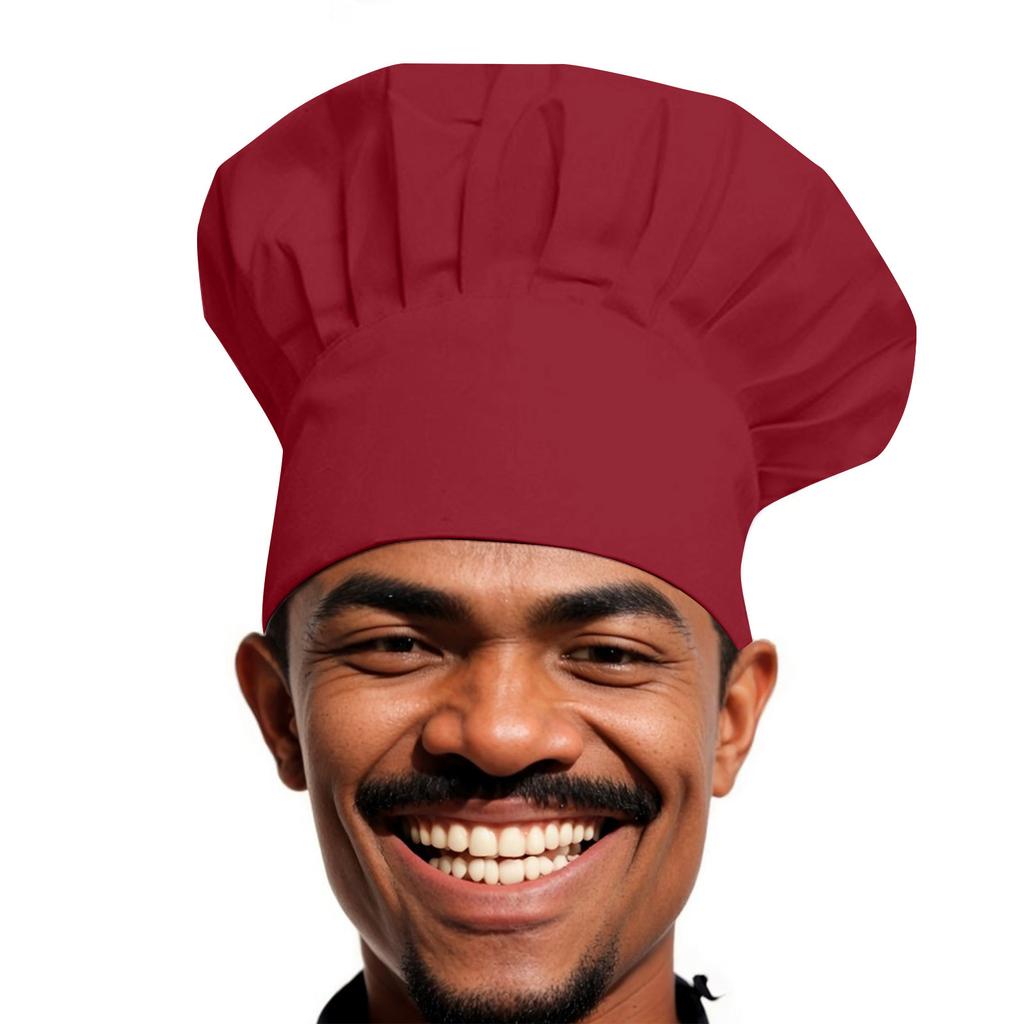 Famous Chef Hat Cake Shop Cloth Hat Work Hat Pleated Hat